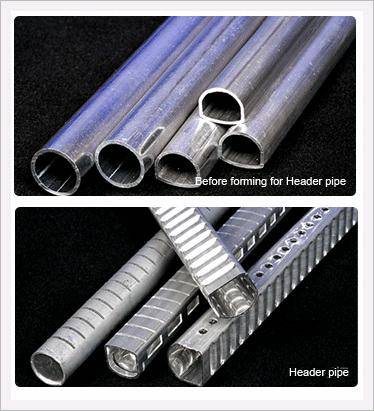 Aluminum Clad Header Pipe (For PF Condense... Made in Korea